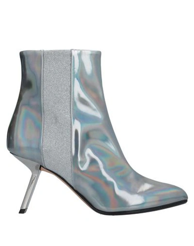 Alchimia Di Ballin Ankle Boots In Silver