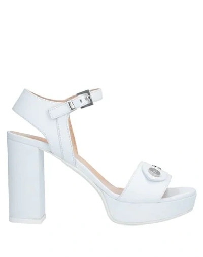 Cesare Paciotti 4us Sandals In White