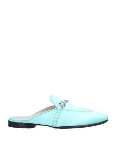 Cesare Paciotti Mules & Clogs In Sky Blue