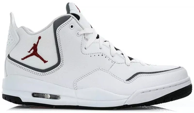 Pre-owned Jordan  Courtside 23 White Red In White/university Red-cool Grey
