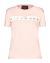 John Richmond T-shirts In Light Pink
