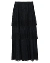 Dondup Maxi Skirts In Black