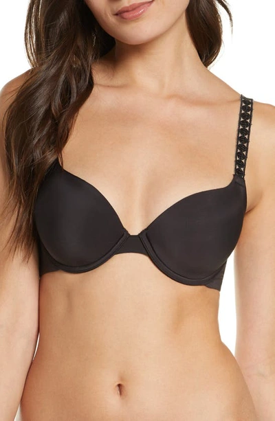 Skarlett Blue Swoon Underwire T-shirt Bra In Black