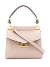 Givenchy Mystic Mini Textured-leather Tote In Light Pink