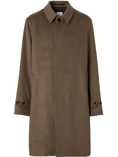 Burberry Men's Pimlico Cashmere Camel Coat In Brown