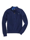 Vineyard Vines Boys' Half-zip Sweater - Little Kid, Big Kid In Blue