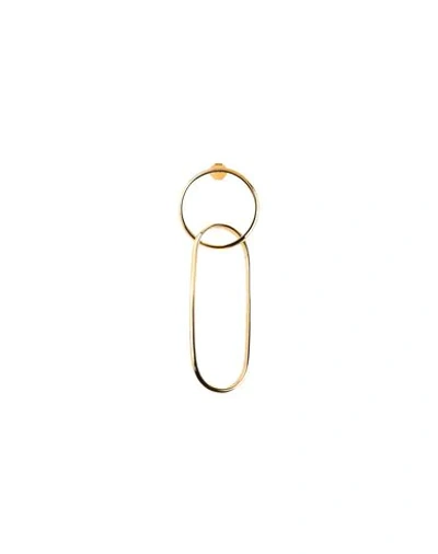 Mm6 Maison Margiela Earring In Gold