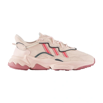 Adidas Originals Adidas Women's Ozweego Athletic Casual Sneakers From Finish Line In Light Pink