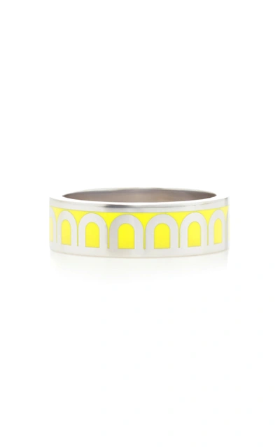 Davidor Women's L'arc 18k White Gold Ring In Yellow