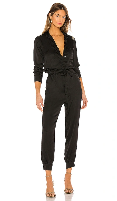 Yfb Clothing Stacey Jumpsuit In Black