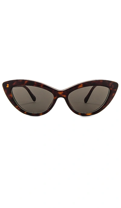 Stella Mccartney Cat Eye In Havana & Green