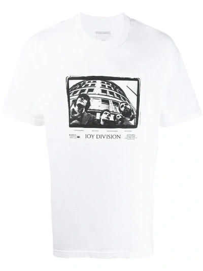 Pleasures 图案t恤 – 白色. 尺码 Xl (also – S,m,l). In White