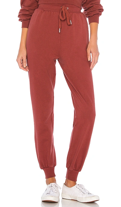 Lovers & Friends Dalton Pant In Rosewood Mauve