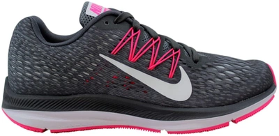 Pre-owned Nike Zoom Winflo 5 Dark Grey (women's) In Dark Grey/white-cool Grey