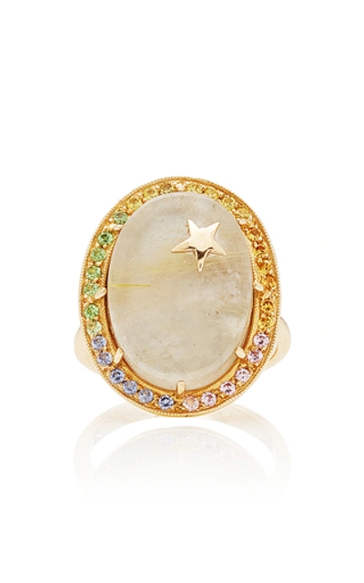 Andrea Fohrman Zenith 18k Gold And Multi-stone Ring In White