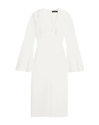 Ellery Midi Dresses In White