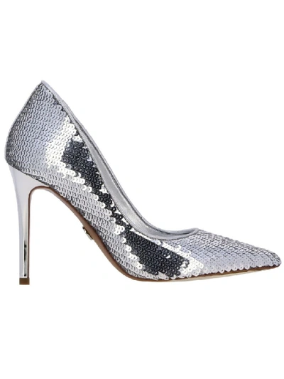 Michael Michael Kors Pumps Keke  Sequined Pumps In Silver