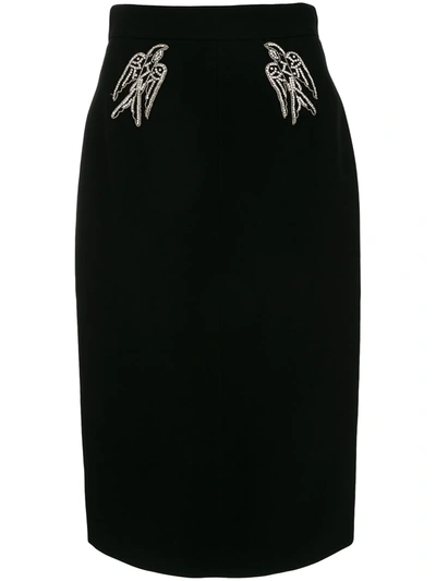 N°21 N° 21 Skirt N &deg; 21 Pencil Cady Skirt With Zip In Black