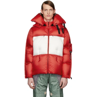 Moncler Genius 5 Moncler Craig Green Feather Down Puffer Jacket In Red |  ModeSens