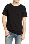 Scotch & Soda Men's Solid Organic Cotton T-shirt In Black