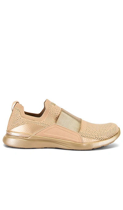 Apl Athletic Propulsion Labs Techloom Bliss Sneaker In Champagne