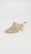 Dolce Vita Women's Angela Leopard Print Stacked Heel Mules