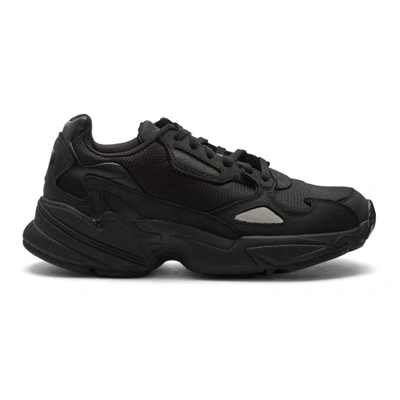 Adidas Originals Adidas Women's Originals Falcon Casual Sneakers From Finish Line In Black