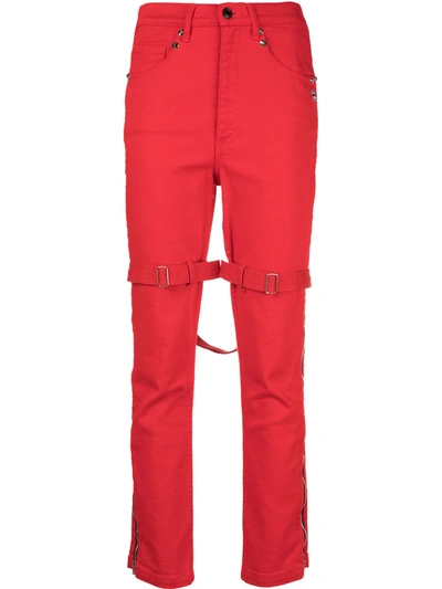 Marc Jacobs The Skinny Jeans In Red