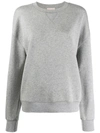 Filippa K Crew Neck Sweatshirt In Light Grey Melange