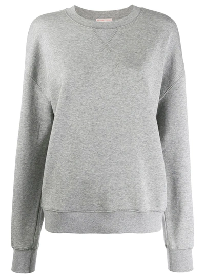 Filippa K Crew Neck Sweatshirt In Light Grey Melange