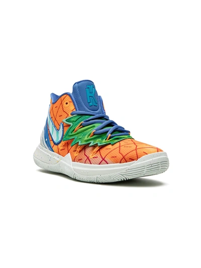 Nike Kids' Kyrie 5 'spongebob Pineapple House' Sneakers In Orange
