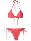 Lygia & Nanny Maya Bikini Set In Orange