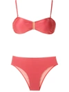 Lygia & Nanny Ester Bikini Set In Pink