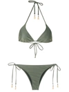 Lygia & Nanny Maya Bikini Set In Green