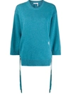 Chloé Slide Slits Jumper In Blue