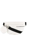 Mm6 Maison Margiela Logo Print Belt Bag In 白色