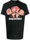 Dsquared2 Cool Fit Year Of The Mouse Graphic T-shirt In Black