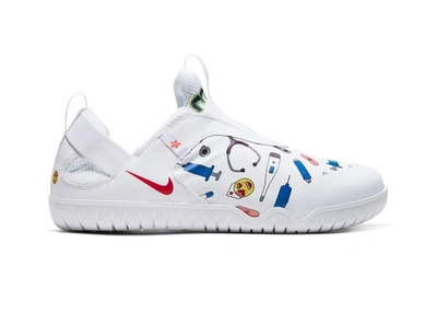 Pre-owned Nike  Air Zoom Pulse Doernbecher Kahleah Corona In White/white-university Red