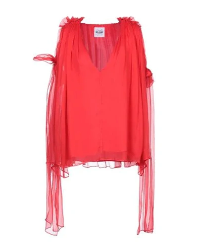 Si-jay Blouses In Red