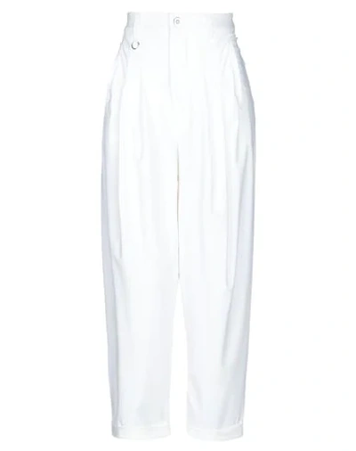 High By Claire Campbell Pants In White