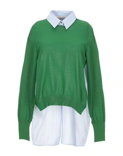 Liviana Conti Sweaters In Green