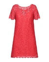Ermanno Scervino Short Dresses In Red