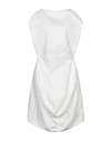 Mm6 Maison Margiela Short Dresses In White