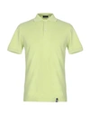Drumohr Polo Shirt In Light Green