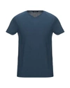 Drumohr T-shirts In Dark Blue