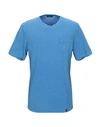Drumohr T-shirts In Blue