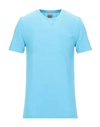 Drumohr T-shirts In Sky Blue