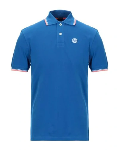 North Sails Polo Shirt In Blue