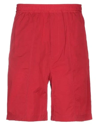 Ami Alexandre Mattiussi Shorts & Bermuda In Red