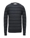 Mauro Grifoni Sweaters In Steel Grey